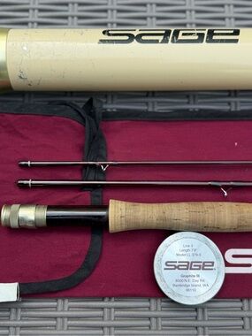 Vintage Sage LL 379-3 Graphite III fly fishing rod